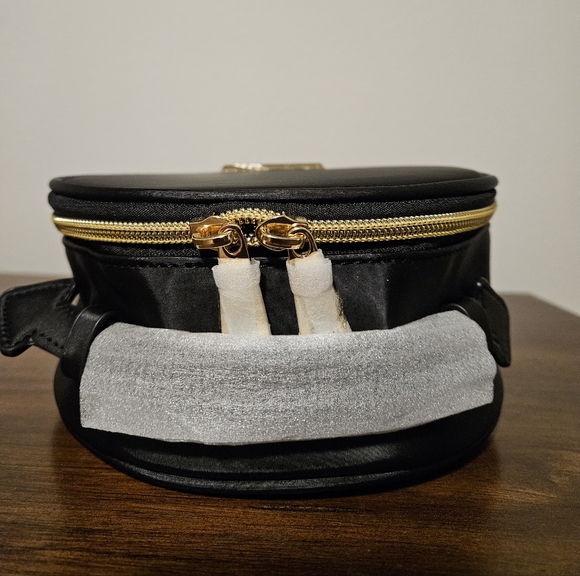 Versace Parfums Black Round Cosmetic Bag - Picture 4 of 12